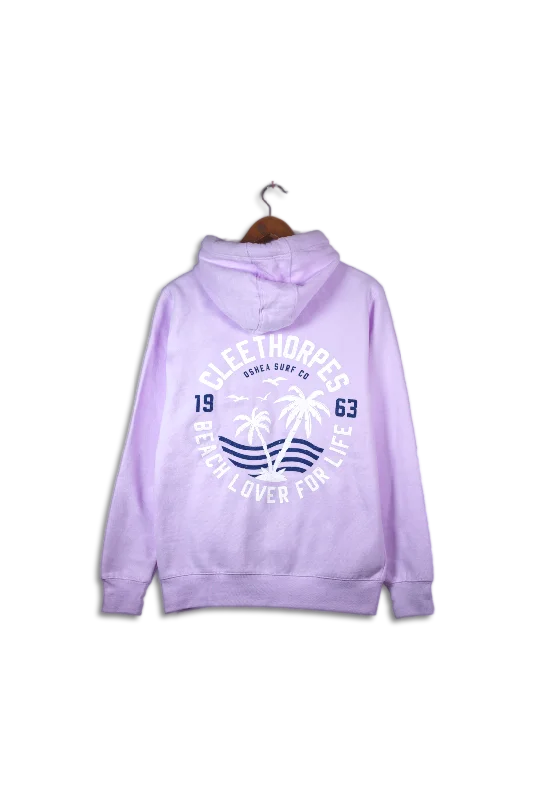 Cleethorpes Lilac  Hoody - Beach Lover