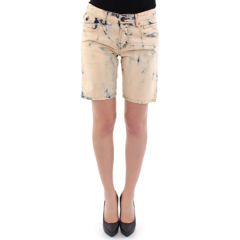 Dolce & Gabbana Chic Summertime Cotton Shorts in Blue