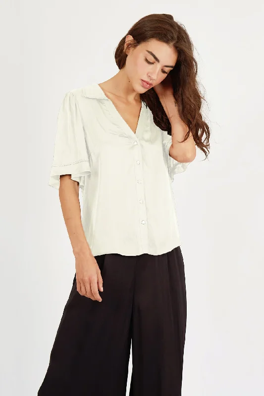 In Plain Sight Claude Shirt in Cream