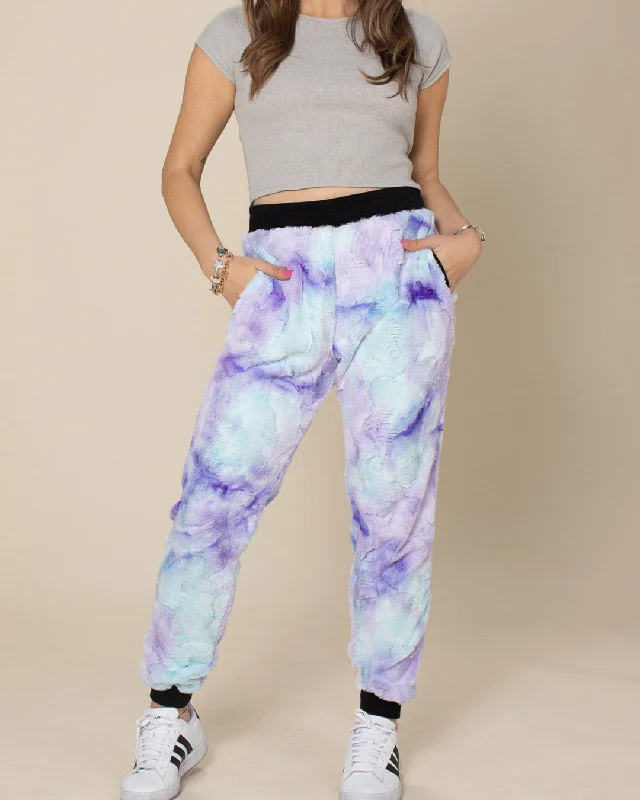 Mer-Kitty Ultra Soft Faux Fur Sweatpants | Women's