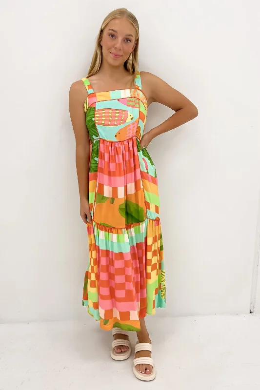 Millie Midi Dress South Beach