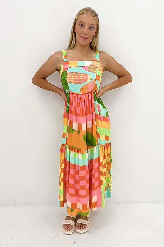 Millie Midi Dress South Beach