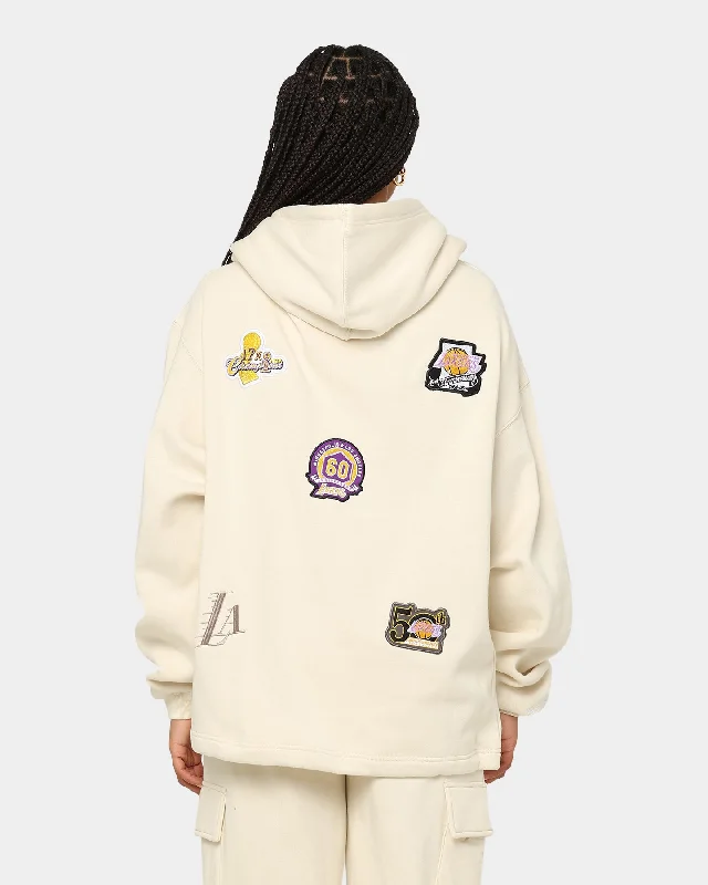 Mitchell & Ness Los Angeles Lakers Anniversary Hoodie Khaki