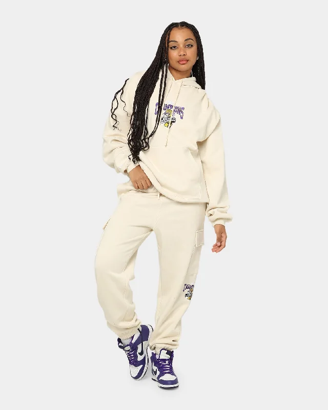 Mitchell & Ness Los Angeles Lakers Anniversary Hoodie Khaki