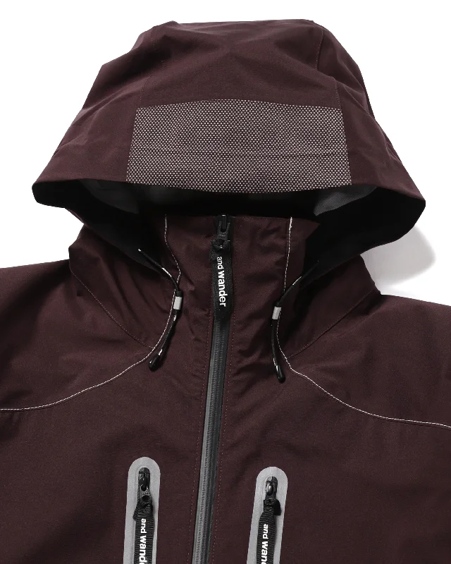 Pertex Shield Rain Jacket - Bordeaux