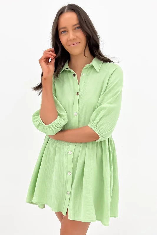 Zadie Mini Dress Green