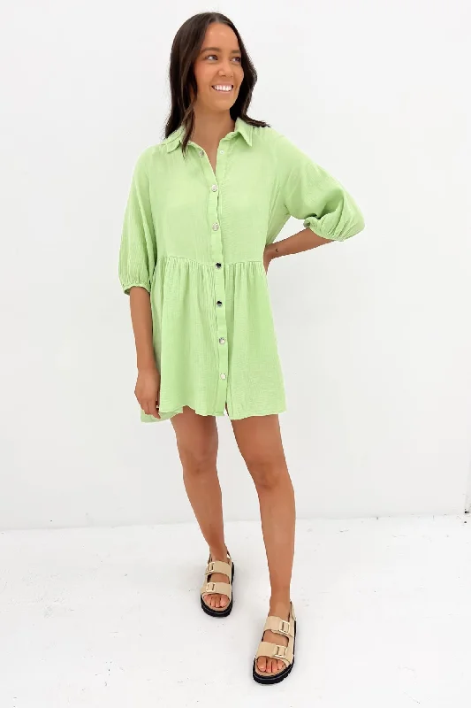 Zadie Mini Dress Green