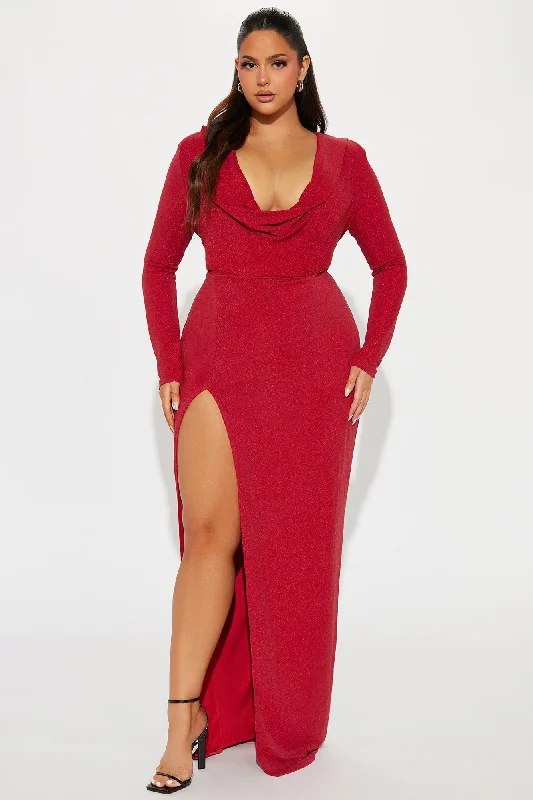 Always Winning Maxi Dress - Red