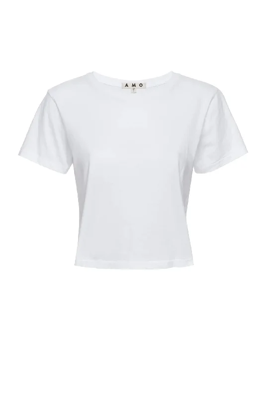 AMO Babe Tee in White