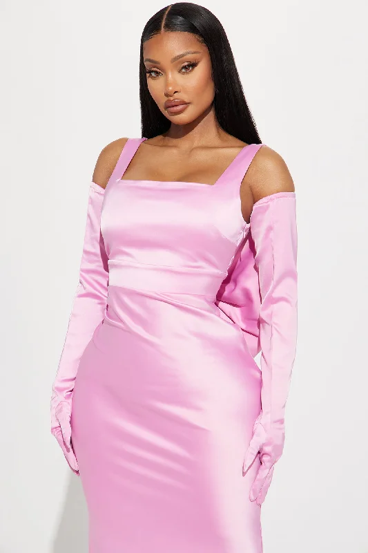 Audrey's Bow Gown - Pink