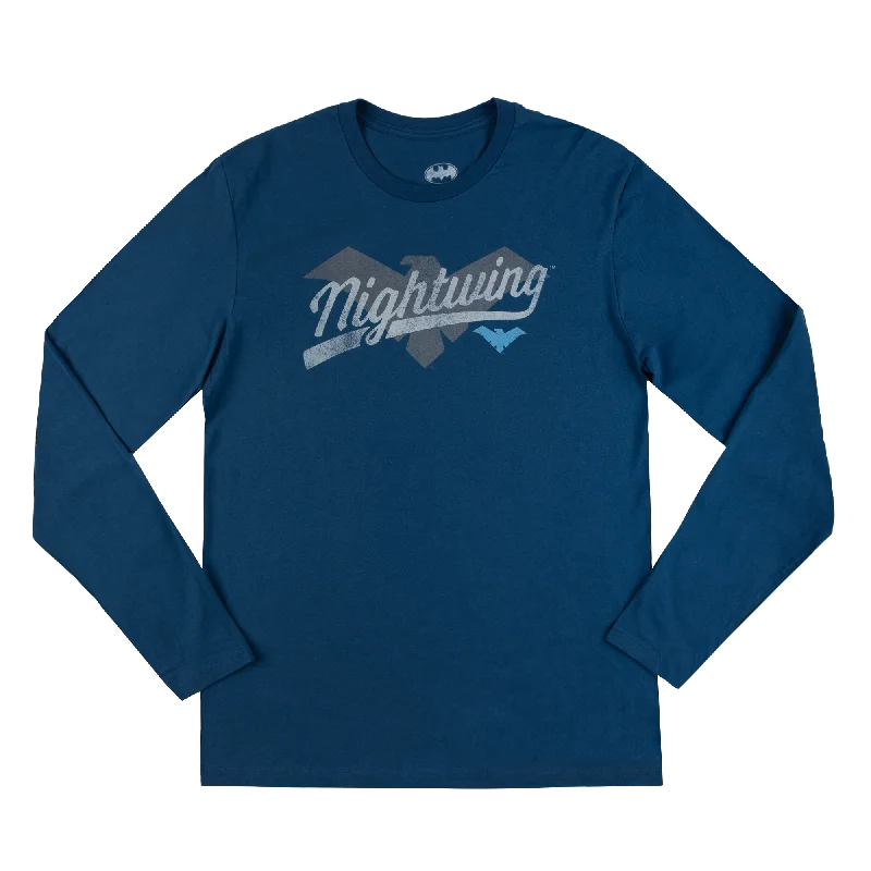 Nightwing Icon Blue Long Sleeve