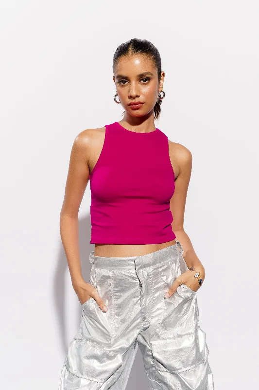 Fuschia Tank Top