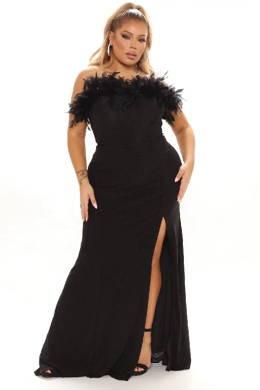 Glammed Out Maxi Dress - Black