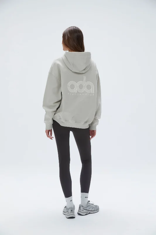 Performance Oversized Hoodie - Stone