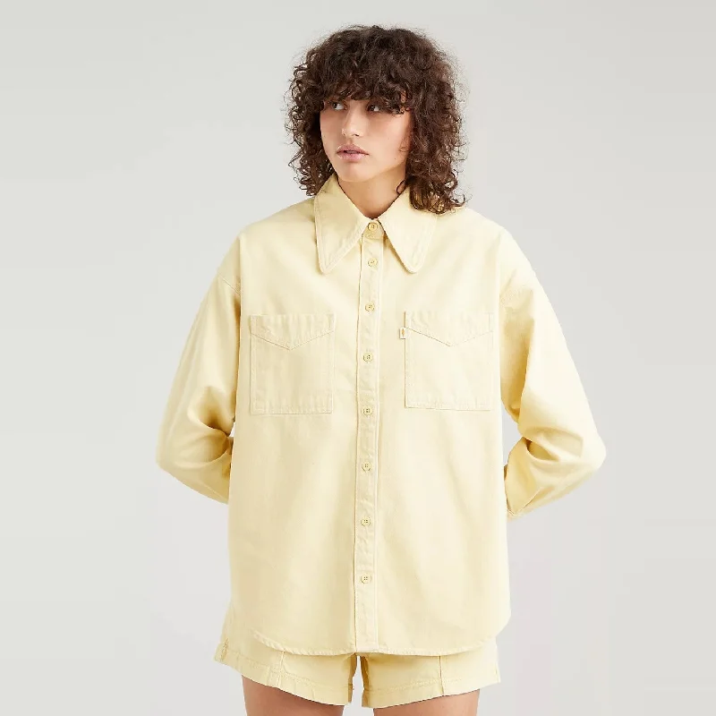 Jadon Denim Shirt (Yellow)