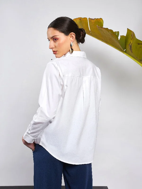 XL / White / Poplin