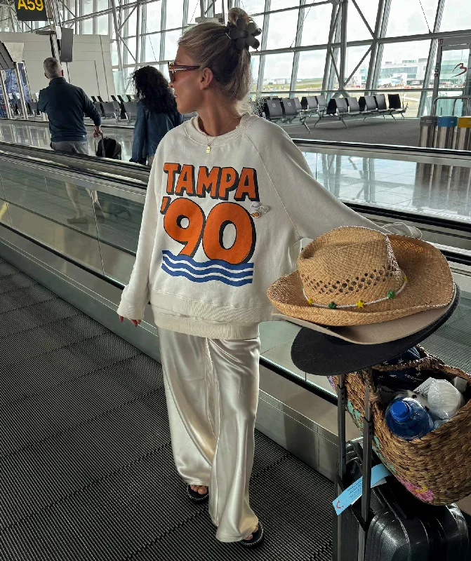 Sweatshirt egger dirty white ""TAMPA""