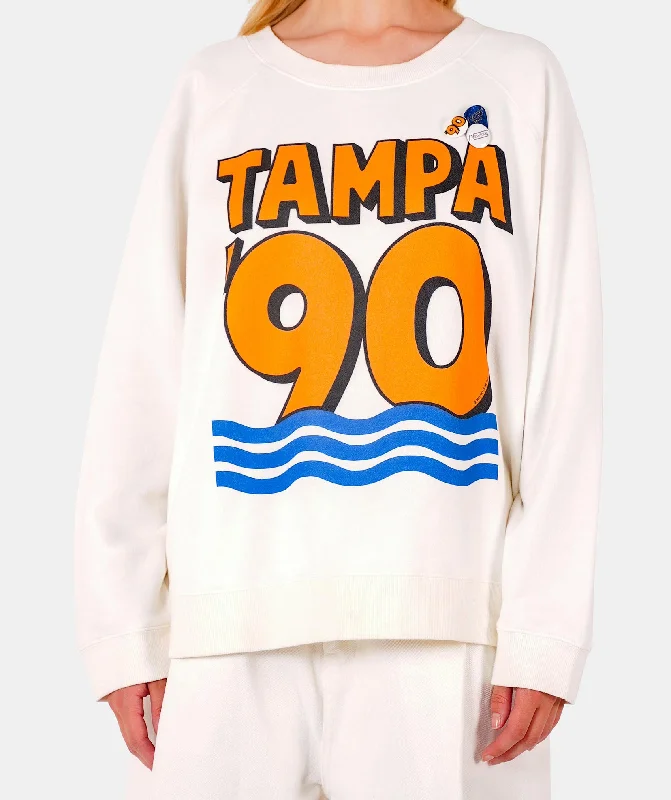 Sweatshirt egger dirty white ""TAMPA""