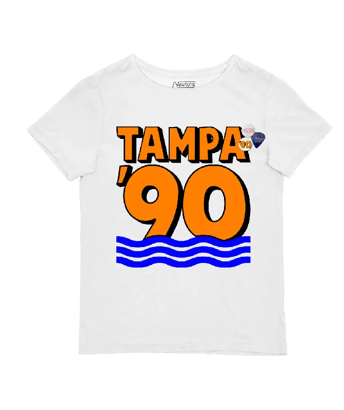 Tee shirt schiffer dirty white ""TAMPA""